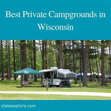 best private campgrounds in wisconsin